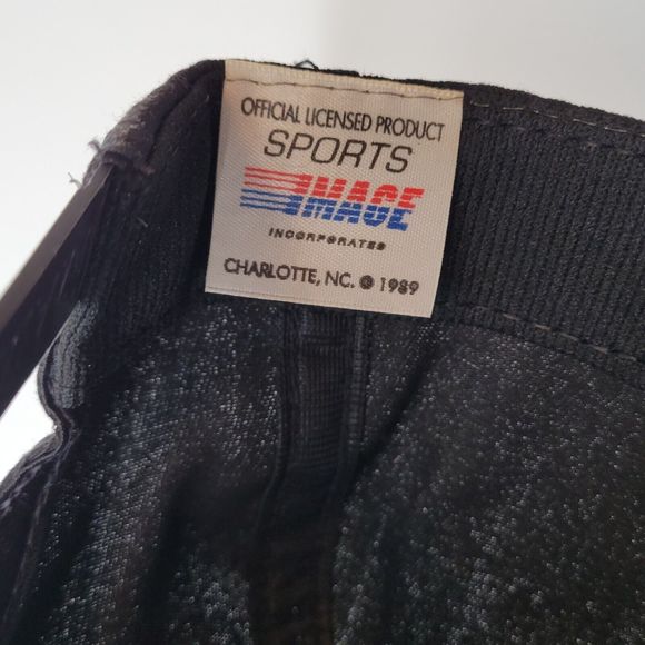 VTG Sports Image 1991 NASCAR Goodwrench 200 Racing At The Rock Snapback Hat USA - Picture 10 of 11